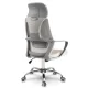 Sofotel Praga Micro-Mesh Office Chair, Light Gray