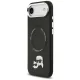 Karl Lagerfeld Karl & Choupette Pins MagSafe Case for iPhone 17 Air, Black