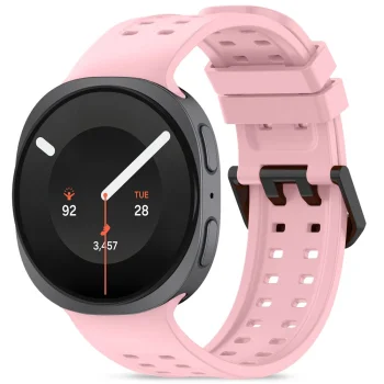 Tech-Protect Silicone Air Strap for Samsung Galaxy Watch 40/44/46 mm, Pink