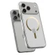 Spigen iPhone 17 Pro Case Ultra Hybrid Mag MagSafe, Clear/Gold