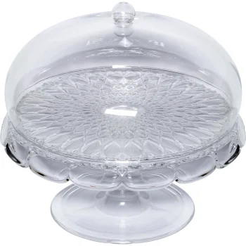 Cake Stand with Dome Guzzini VANITY 30 x 27.7 cm Clear