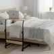 ModernHome Mobile Laptop Table, Light Oak