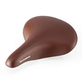 Rockbros 6800S Retro Comfort Bicycle Saddle Brown