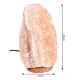 Izoxis 00022722 Salt Lamp & Air Ionizer 3-5 kg, Orange