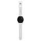 Hello Kitty Universal 22mm Smartwatch Strap Silicone Heads & Stripes, Black