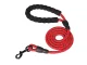 Heavy Duty Reflective Rope Dog Leash with Padded Handle, Red