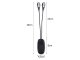 LED Piespraužama Elastīga Lasīšanas Dubultā Gaisma Lampa | Clip-on Flexible Reading Double Light Lamp