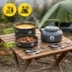 Mountain Goat Camping Cookware Set 9 Pieces