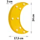 Nukido 740920 Moon Kids Night Light, LED, Battery Operated