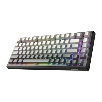 Onikuma G83 Mechanical Gaming Keyboard, RGB, Bluetooth / 2.4 GHz / USB-C, Black