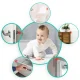 Ricokids Silicone Furniture Corner Protectors, 10 pcs, Transparent