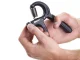 Hand grip strengthener with adjustable resistance 5–60 kg, black