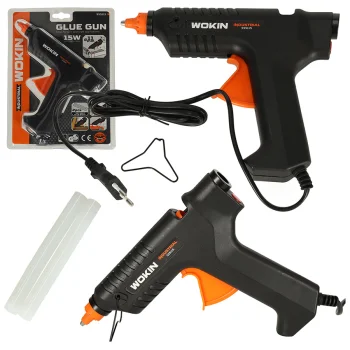 WOKIN Hot Glue Gun 15W with 11.2mm Glue Sticks