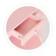 Ecotoys Kids Dressing Table with Mirror and Stool, Pink