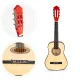 Large Wooden Kids Guitar with 6 Strings ECOTOYS, 76x28x7,5cm