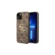 Guess GUHCP14S4GMGBR iPhone 14 6,1\\\" brown hardcase 4G Big Metal Logo