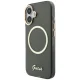 Guess IML Script Metal MagSafe Case for iPhone 17 - Black