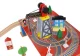 Wooden Children Toy Railway Train Track Car Road, 88 elements