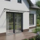 Entrance Door Canopy 140x90 cm Awning Shelter with UV Protection MultiGarden