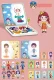 Bakalu KZ0927 Wooden Magnetic Blocks Clothes