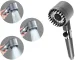 Filtered Shower Head with 3 Modes and On/Off Switch Water Saving High Pressure