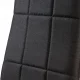 ModernHome Upholstered Dining Chairs Set of 4, Black