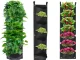 Vertical Felt Plant Bag, 7 Pockets, Hanging
