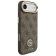 Guess 4G Strass Logo MagSafe Case for iPhone Air, Brown