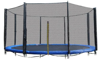 Multistore External Replacement Safety Net for 10 ft (305 cm) Trampoline 8 Poles