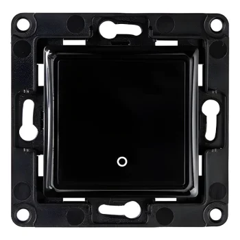 Shelly Wall Switch 1 Button, Black