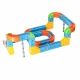 Magnetic Building Blocks - Racing Track and Trains, 140 Pieces