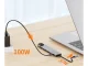 8-in-1 USB-C Hub Adapter (2x USB-C, Thunderbolt 3, 2x USB-A, HDMI 4K, SD/TF, RJ45)