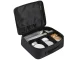 Travel Makeup Organizer Bag with Dividers, Black
