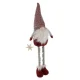 Ruhhy Telescopic Christmas Gnome White/Grey/Red 82cm