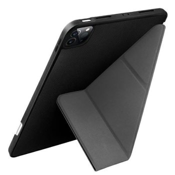 Apple iPad Pro 12.9 (2020 2021 2022) Uniq Etui Transforma Cover Case, Black | Planšetes Vāciņš Maciņš Apvalks...