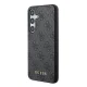 Guess Samsung Galaxy S24 dėklas 4G Metal Gold Logo, juodas