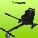Hoverboard Go Kart Attachment Trizand 23193 with Adjustable Seat for Kids, Black-Orange