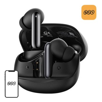 Wireless TWS Earbuds QCY MeloBuds HT12 ANC Black