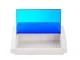 UV-C Sterilizer Box for Salon Disinfection, Blue