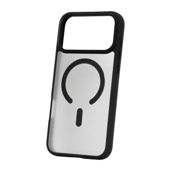 Roobix Dusky MagSafe dėklas Apple iPhone 17 Pro Max, matinė juoda