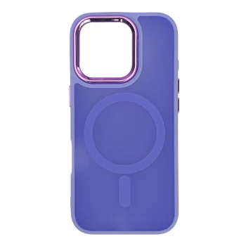 Magnetic Collection MagSafe Case for iPhone 16 Pro Max, Purple
