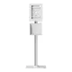 Maclean MC-924 W Lockable Tablet Advertising Floor Stand 12.4\"-13\", White