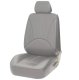 Universal Eco-Leather Car Seat Covers, Grey