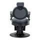 Barber Chair Gabbiano Niccolo, Graphite
