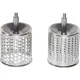 Zassenhaus Classic Manual Drum Grater with 2 Drums, Cream