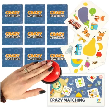 Observation Card Game Find the Pair with Bell 54 Cards