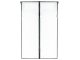 Magnetic Door Mosquito Net 85x210 cm, Black