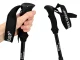 Foldable Adjustable Trekking Poles, Black