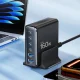 Tech-Protect DC160W-GAN 6-Port 160W Wall Charger - Black