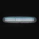 LED Beauty Desk Lamp Elegante 801-l with Clamp and Dimmable Light, White